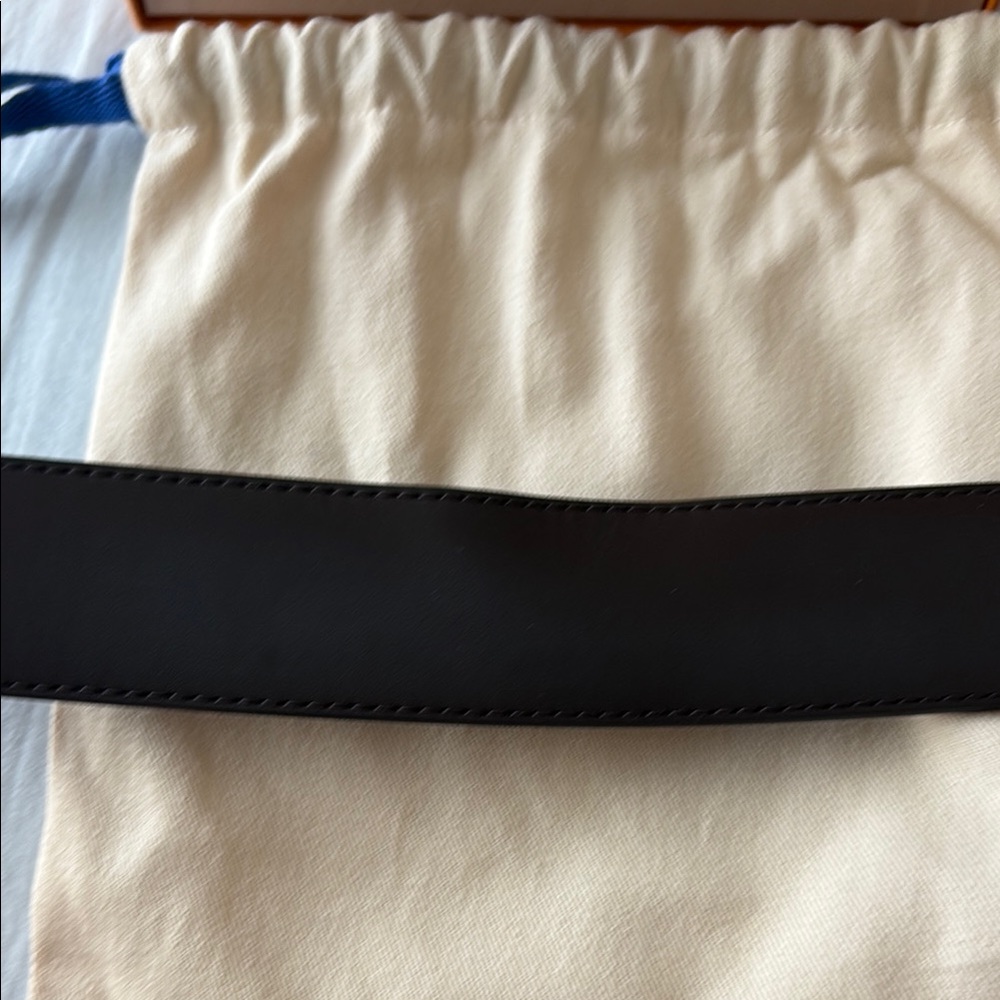 Louis Vuitton Brown and Gold Monogram Belt - Picture 7 of 9